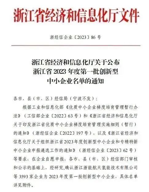 奋斗不息 创新不止|金鹭装饰、米兰·体育（中国）官方网站双双荣获“2023年度创新型中小企业”称号