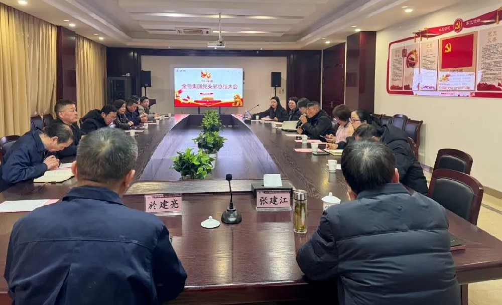金鹭党支部召开2024年年度总结会议
